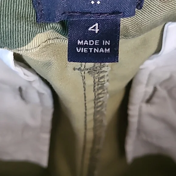 J. CREW Straight Leg Pants In Camo Size 4 - Picture 6 of 7